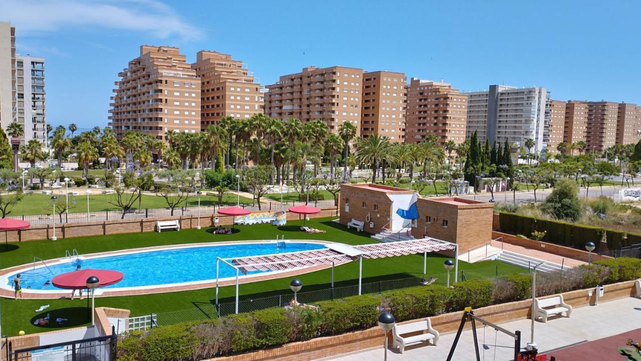 Torremar Frontal Al Mar Apartment Oropesa del Mar Luaran gambar